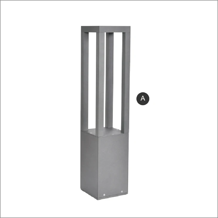 Αδιάβροχο φωτιστικό γκαζόν Villa Courtyard Park Grass Ground Landscape Outdoor Solar Bollard Light Φώτα κήπου Led Φώτα γκαζόν