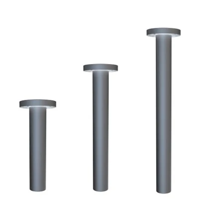 China Outdoor Flat Top Bollard με φακό